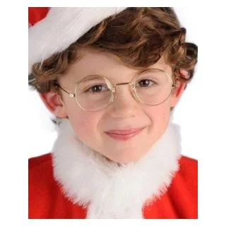 Kid's Round Santa Glasses