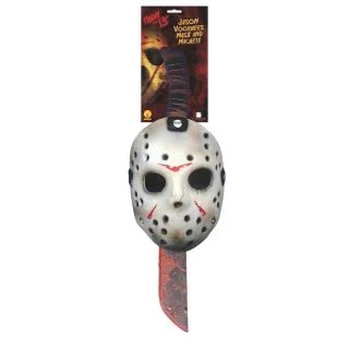 Jason Mask and Machete Set