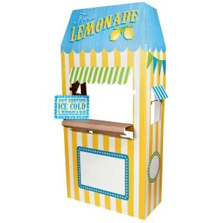 Lemonade Cardboard Stand - 6' Tall