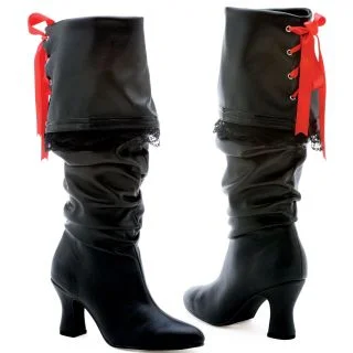 Black Pirate Boots
