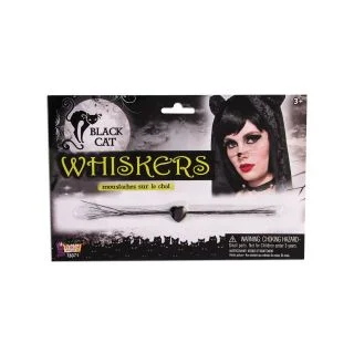 Black Cat Whiskers - Adult One Size