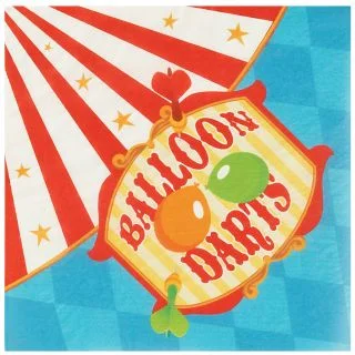 Carnival Games Lunch Napkins