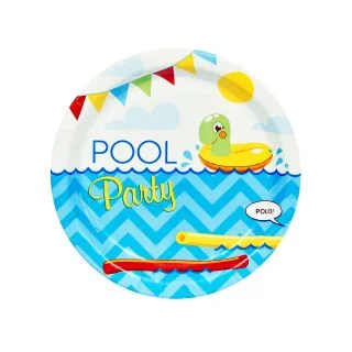 Splashin' Pool Party Dessert Plates