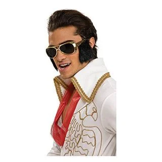 Elvis Glasses with Sideburns