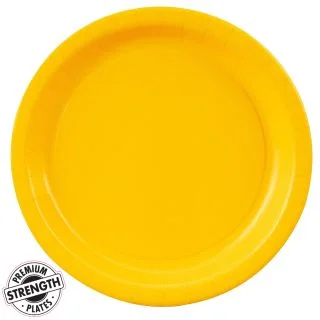 Dinner Plate - Yellow (8)