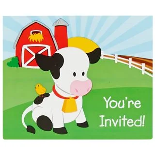 Barnyard Invitations