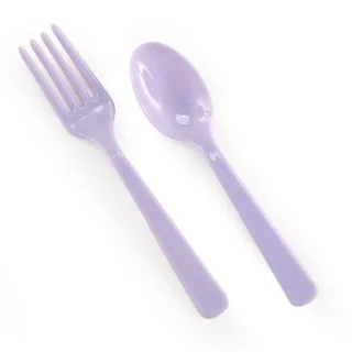 Forks Spoons - Light Purple