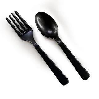 Forks Spoons - Black