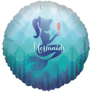 Mermaids Under the Sea Foil Balloon