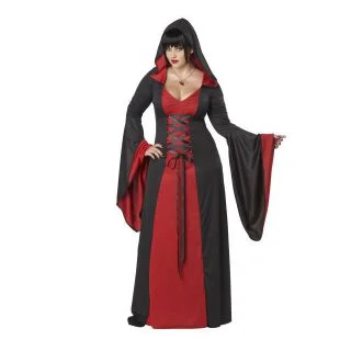 Adult Deluxe Hooded Gown Plus Size Costume