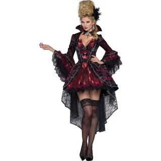 Adult Victorian Vamp Sexy Costume