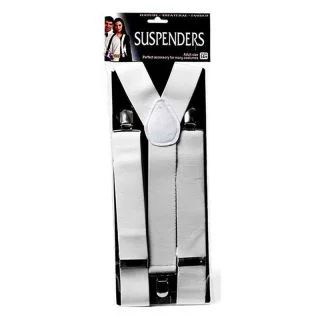 Suspenders - White