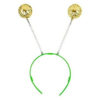 Gold Insect Antenna Headband