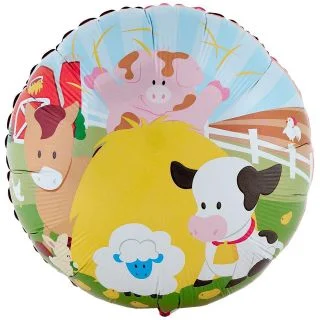 Farmhouse Metallic 18" Balloon (Each)