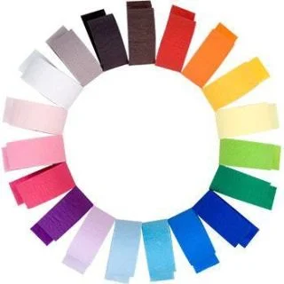 Solid Crepe Streamers (each)