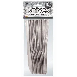 Silver Plated Knives (12)