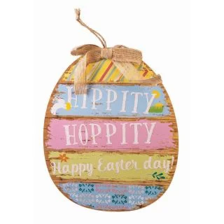 Hippety Hop Easter Egg Plaque