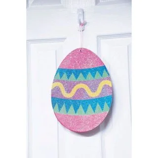 Easter Egg 2 Sided Plaque