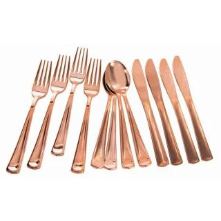 Rose Gold Cutlery Multipack (4 Each)