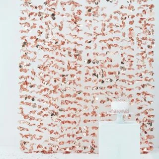 Ginger Ray Rose Gold Floating Petal Flower 6.5' x 5.5' Curtain