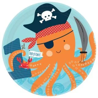 Ahoy 1st Birthday Dessert Plates (18)