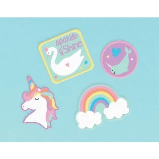 Magical Rainbow Birthday Embroidered Patches (4)