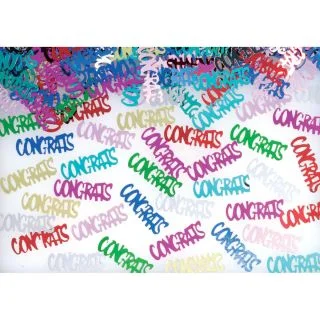 Congrats Confetti Multicolor