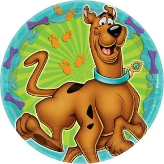 Scooby Doo 7" Cake Plates (8 Pack)