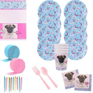 Rachael Hale Dog Love Deluxe Tableware Kit (Serves