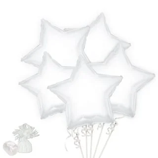 White Star Balloon Bouquet Kit