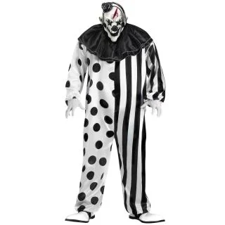 Plus Size Adult Plus Size Bleeding Killer Clown Costume