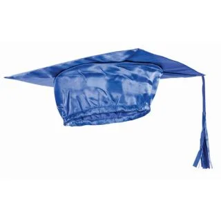 Blue Graduation Adult Cap - One-Size