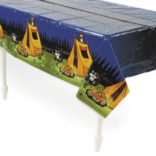 Camp Adventure Plastic Tablecloth (1)