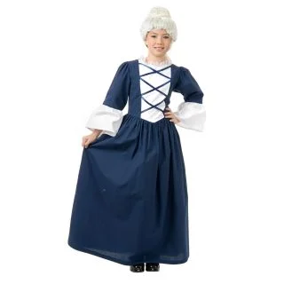 Martha Washington Child Costume