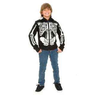 Skeleton Hoodie Sweatshirt for Boys