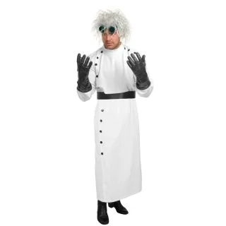 Adult Mad Scientist Costume With Gloves