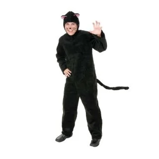 Plush Cat Unisex Costume for Adults