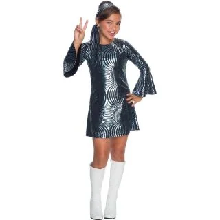 Syncedelic Disco Diva Costume For Kids