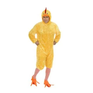 Men's Plus Size Funky Chicken Costume