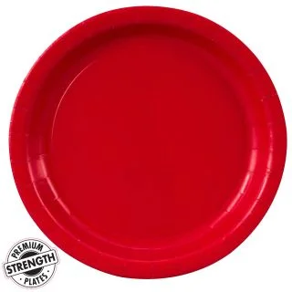 Dinner Plate - Red (16)