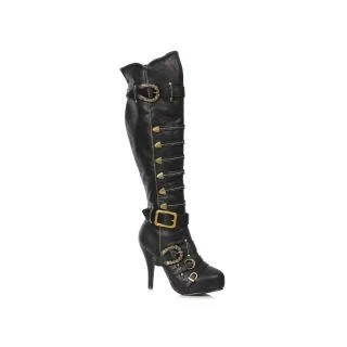 Womens Rumi Black Pirate Boots