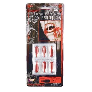 Liquid Blood Capsules Costume Accessories