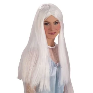 Womens White Angel Wig