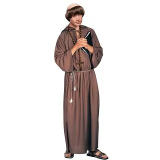 Monk Robe Costume for Adults