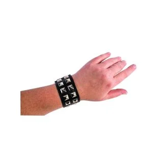 Double Studded Bracelet Costume Accessory