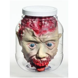 Head In Jar 3D Prop