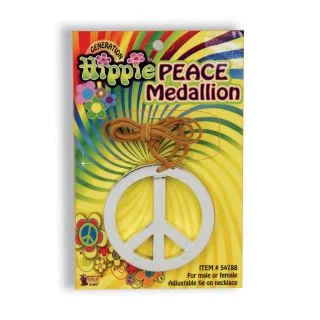 Peace Medallion Costume Accessory