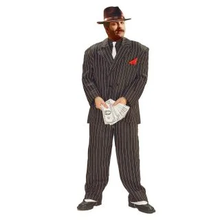 Chicago Gangster Xl Costume For Adults