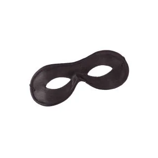 Black Mystery Mask Costume Accessory