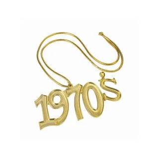 1970's Disco Fever Necklace